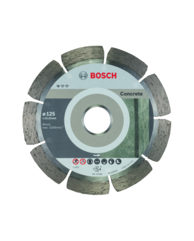 Diamentowa tarcza tnąca 125x22,23x1,6x10 mm BOSCH