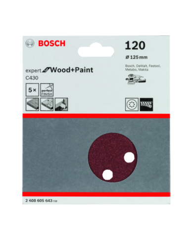 PAP. ŚCIER. RW D125 G120 5PC NS