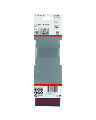 PAS BEZK. 75x533 BEST F/WOOD P320  OP.3 szt.