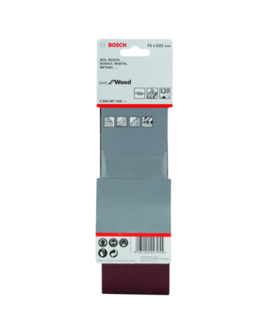 PAS BEZK. 75x533 BEST F/WOOD P120  OP.3 szt.