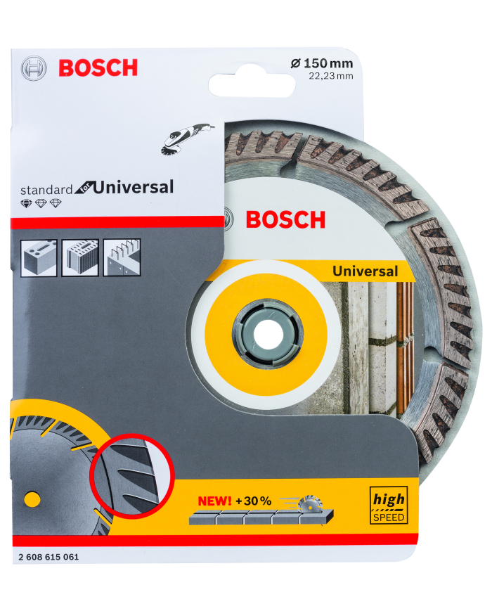 Diamentowa tarcza tnąca Standard for Universal 150