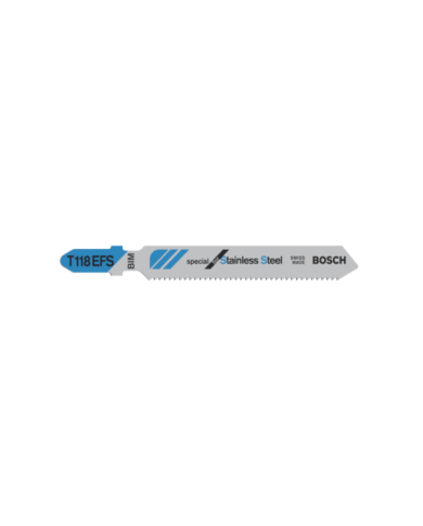 Brzeszczot do wyrzynarki T118EFS BOSCH INOX op5szt