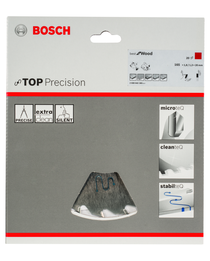 Tarcza pilarska Top Precision Best for Wood 165 x