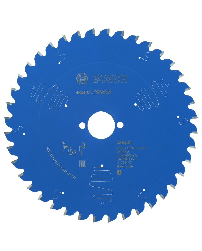 Tarcza pilarska Expert for Wood 216 x 30 x 2,4 mm,
