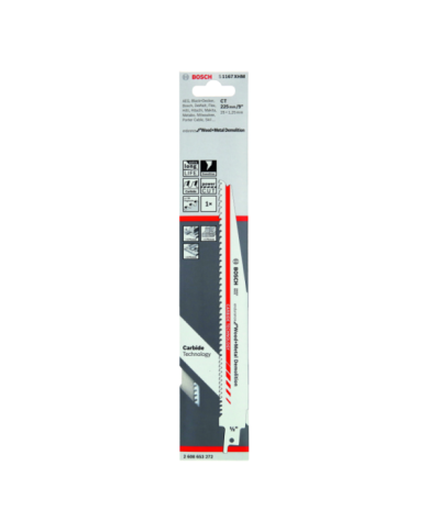 Brzeszczot do piły szablastej S 1167 XHM