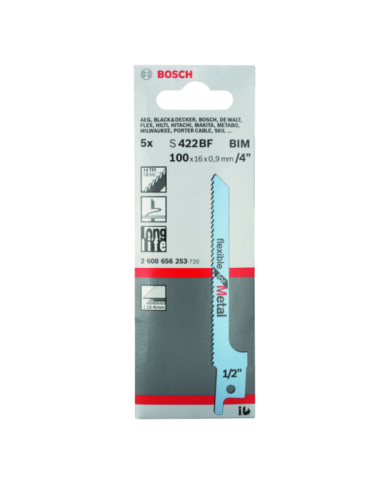 Brzeszczot do piły szablastej S 422 BF Flexible fo