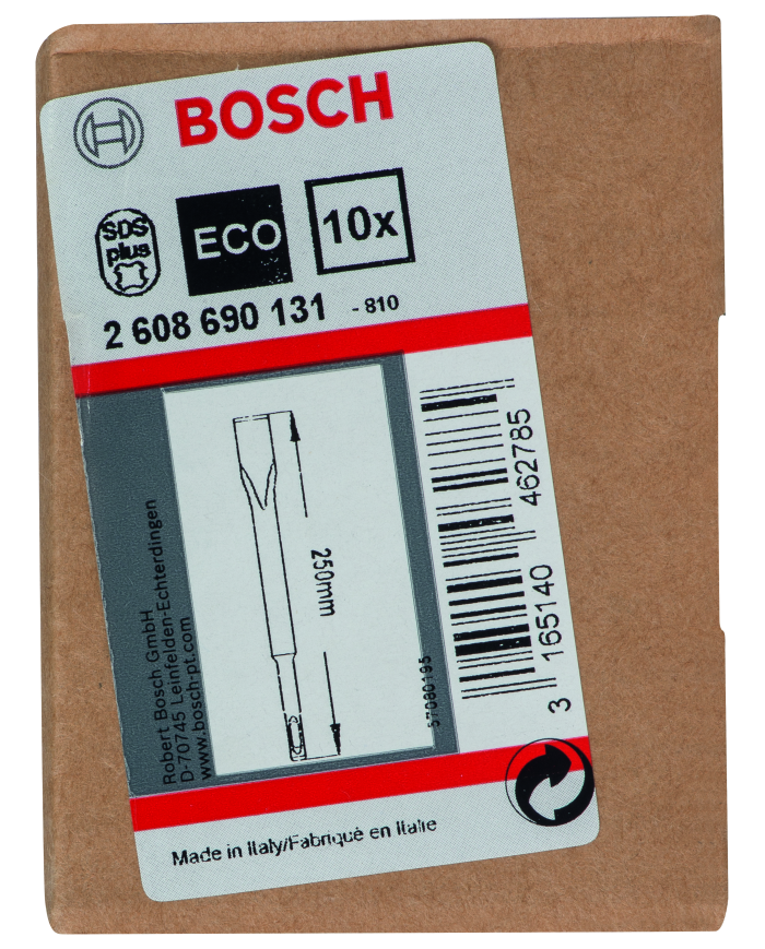 Dłuto płaskie SDS plus 20x250 mm