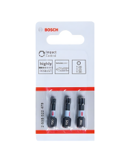 BIT IMPACT 25MM 3XT20,T25,T30