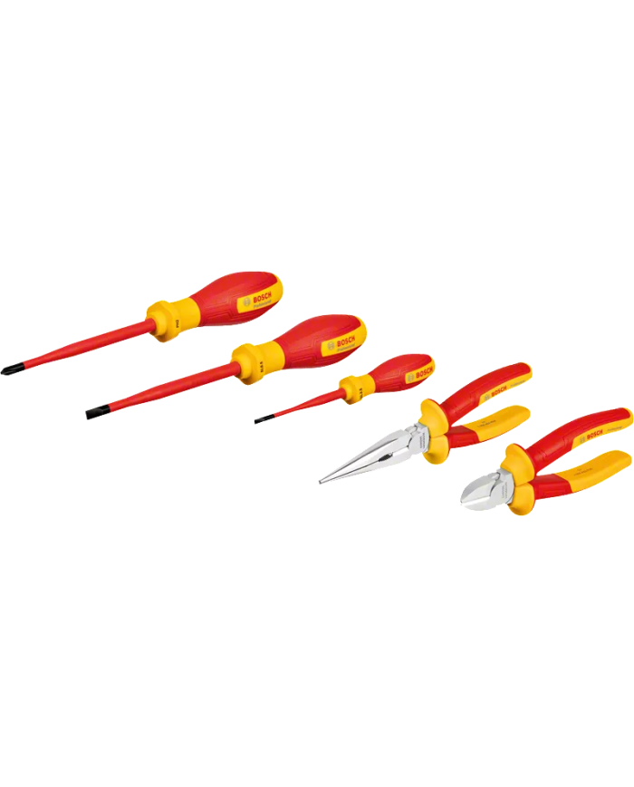 5-częściowy mieszany zestaw narzędzi ręcznych VDE 