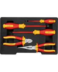 5-częściowy mieszany zestaw narzędzi ręcznych VDE 