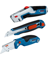 Zestaw 3 noży: składany, łamany, chowa