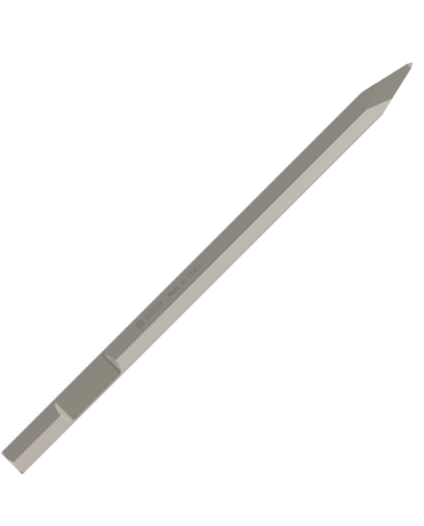 Szpicak, chwyt sześciokątny 28 mm 520 mm