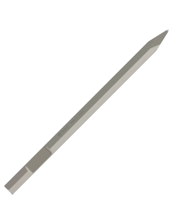 Szpicak, chwyt sześciokątny 28 mm 520 mm