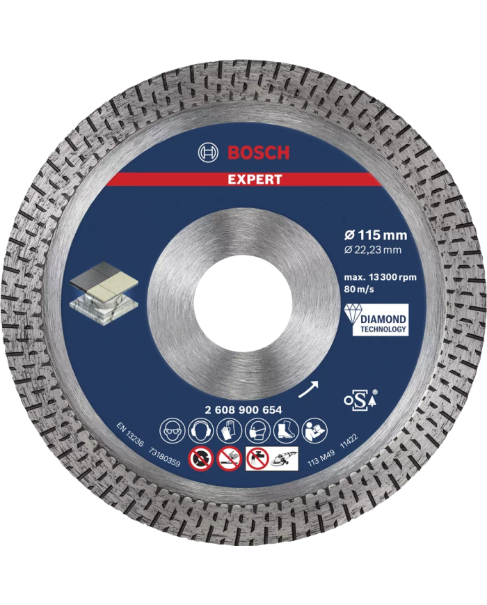 TARCZA DIAM EXPERT B4C 115X22,23X1.4X10