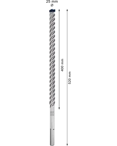 WIERTŁO SDSMAX-8X EXPERT 25X400X520