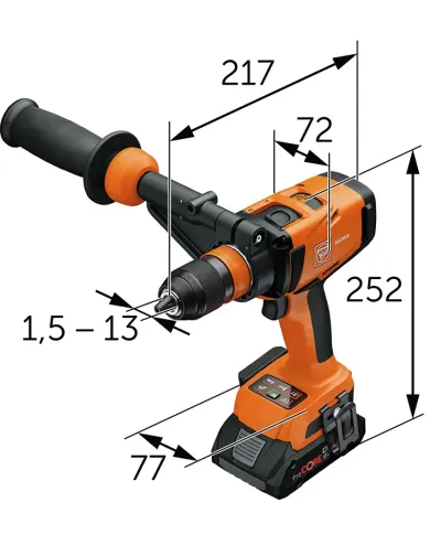 Wiertarko-wkrętarka ASCM 18-4 QM AS SELECT
