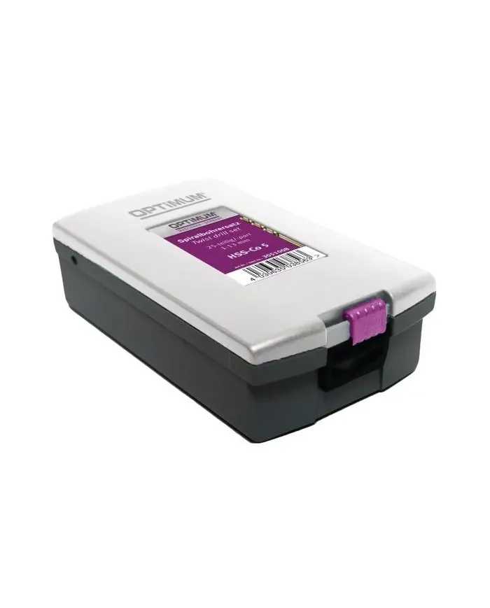 Zestaw wierteł kobaltowych 25 sztuk, 1 - 13 mm