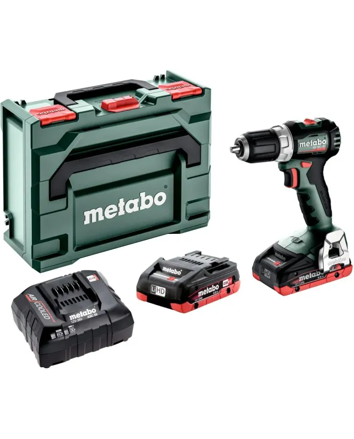 Wiertarko-wkrętarka METABO BS 18 L BL 2x4.0Ah LIHD