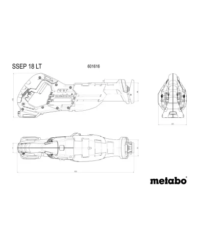 Piła szablasta SSEP 18 LT Karton