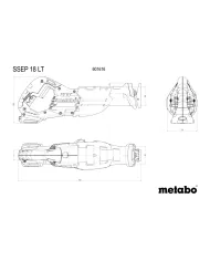 Piła szablasta SSEP 18 LT Karton