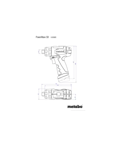 Wiertarko-wkrę. udar POWERMAXX SB BASIC 2x2Ah wali