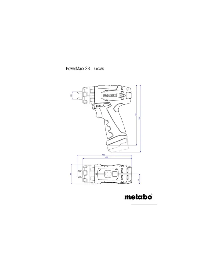 Wiertarko-wkrę. udar POWERMAXX SB BASIC 2x2Ah wali