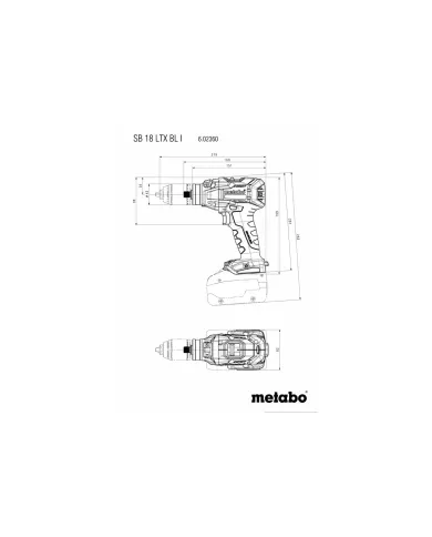 Wiertarko-wkrętarka udarowa SB 18 LTX BL I 2x5,2Ah