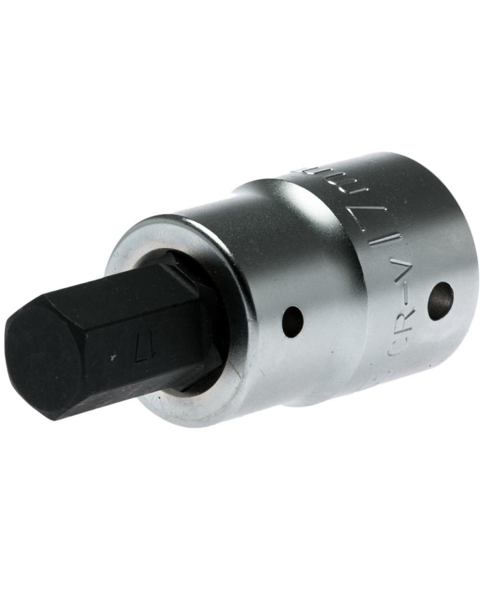 Nasadka trzpieniowa 6-kątna z chwytem 3/4" 17 mm