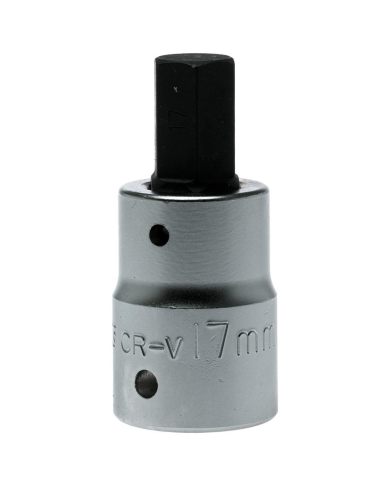 Nasadka trzpieniowa 6-kątna z chwytem 3/4" 17 mm