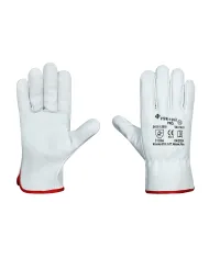 Rękawice monterskie z koziej skóry krótkie 10 PRO