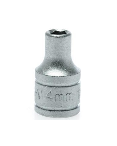 Nasadka 1/4" 6-kątna 4mm