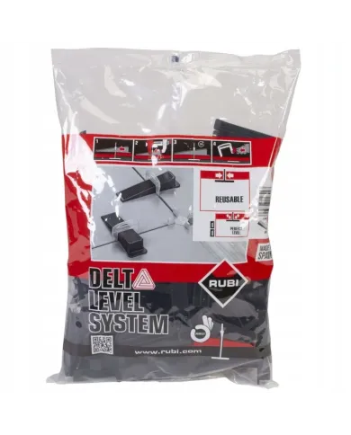 Kliny Rubi Delta Level System 400 szt. | Do poziomowania płytek