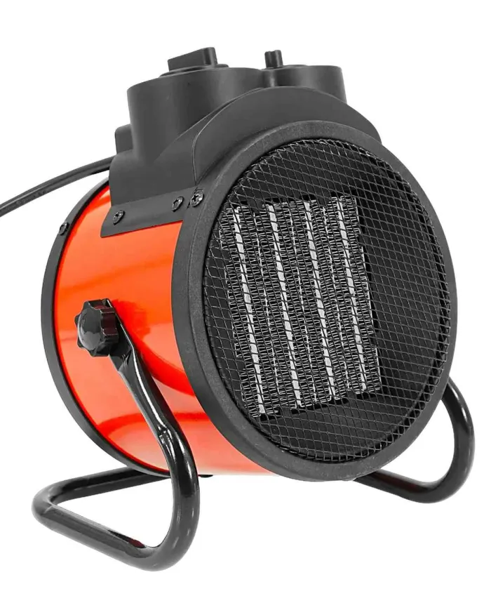 Nagrzewnica elektryczna VERKE 2kW 230V | Termostat | Kompaktowa