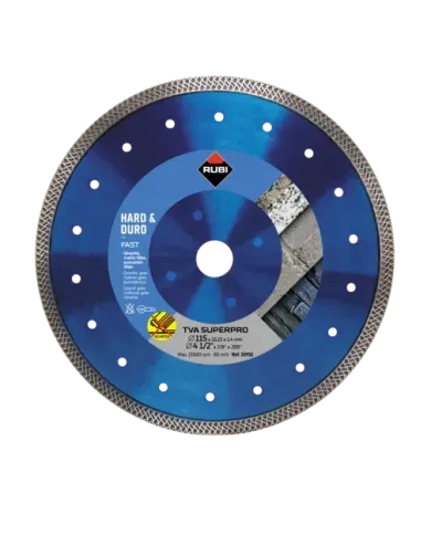 Tarcza diamentowa Rubi TVA 125mm Turbo Viper | Cięcie gresu