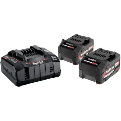 Zestaw akumulatorów Metabo 18V 5,2Ah + ładowarka | Sklep