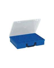 Skrzynka asortymentowa 365x290x65mm 18 półek