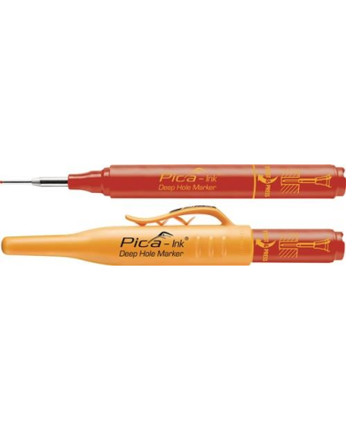 Marker głęb.otworów czerwony końc.teleskopowa