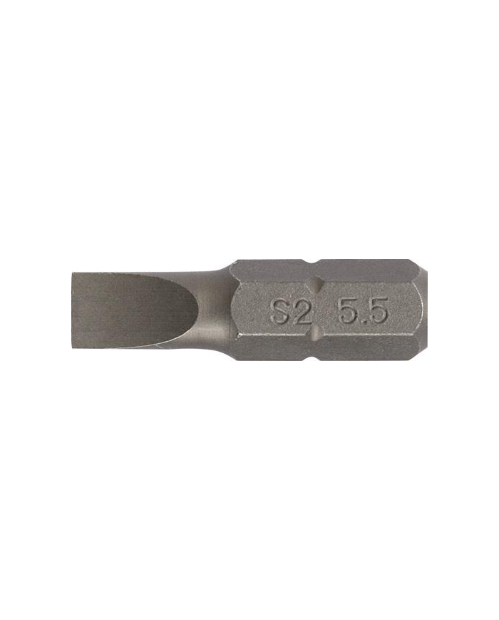 Bit płaski 1/4" C6.3 5.5x1mm dł.25mm