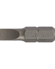 Bit płaski 1/4" C6.3 5.5x1mm dł.25mm
