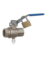 Zawór kulkowy bezp. Rp1/2"(DN15) gw.wewn/wewn