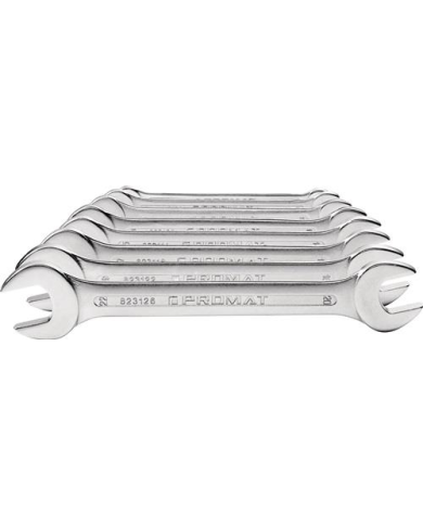 Zestaw kluczy płaskich dwustronnych 10szt 6-27mm