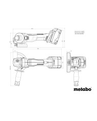 Szlifierka kątowa W 18 L BL 9-125 (Carcass)