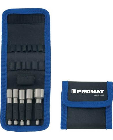 Zestaw kl.nasad. 5szt RK6-13mm 1/4" 6-kąt E6.3