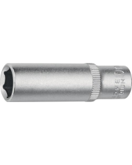 Klucz nasadowy długi 1/4" 6-kąt 8mm dł.50mm