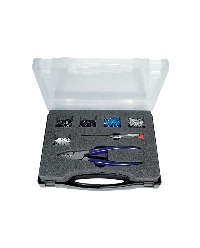 Zestaw końcówek tulejkowych 502-części 0,50–4,00