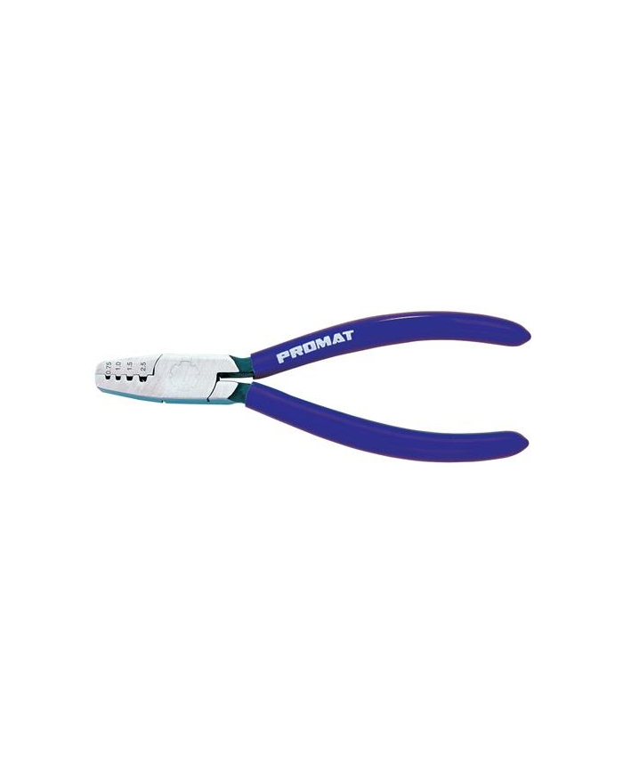 Szczypce do zaciskania końcówek tulejk  145 mm