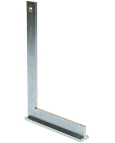 Kątownik ślusarski 400x230mm z ogranicznikiem