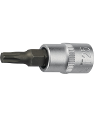 Klucz nasadowy 1/4 cal. TX T40 długość 32 mm