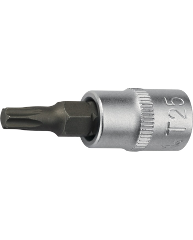 Klucz nasadowy 1/4 cal. TX T10 długość 32 mm