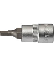 Klucz nasadowy 1/4" 6-kąt 3mm dł.32mm